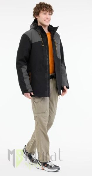 Lumberjack ML Ashiton 2LE-92 4PR Siyah Kısa Kaban