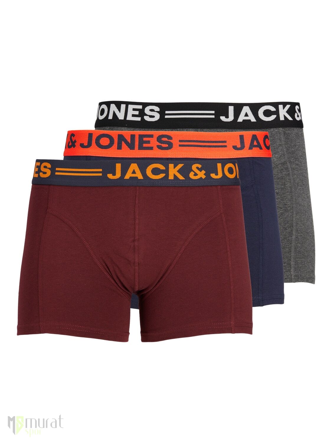 Jack & Jones Jaclichfield 3'lü Erkek Boxer