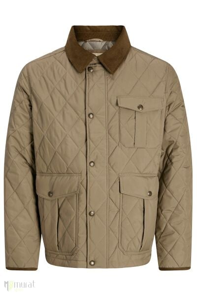 Jack & Jones Jprblubryan Kapitone Ceket Bej