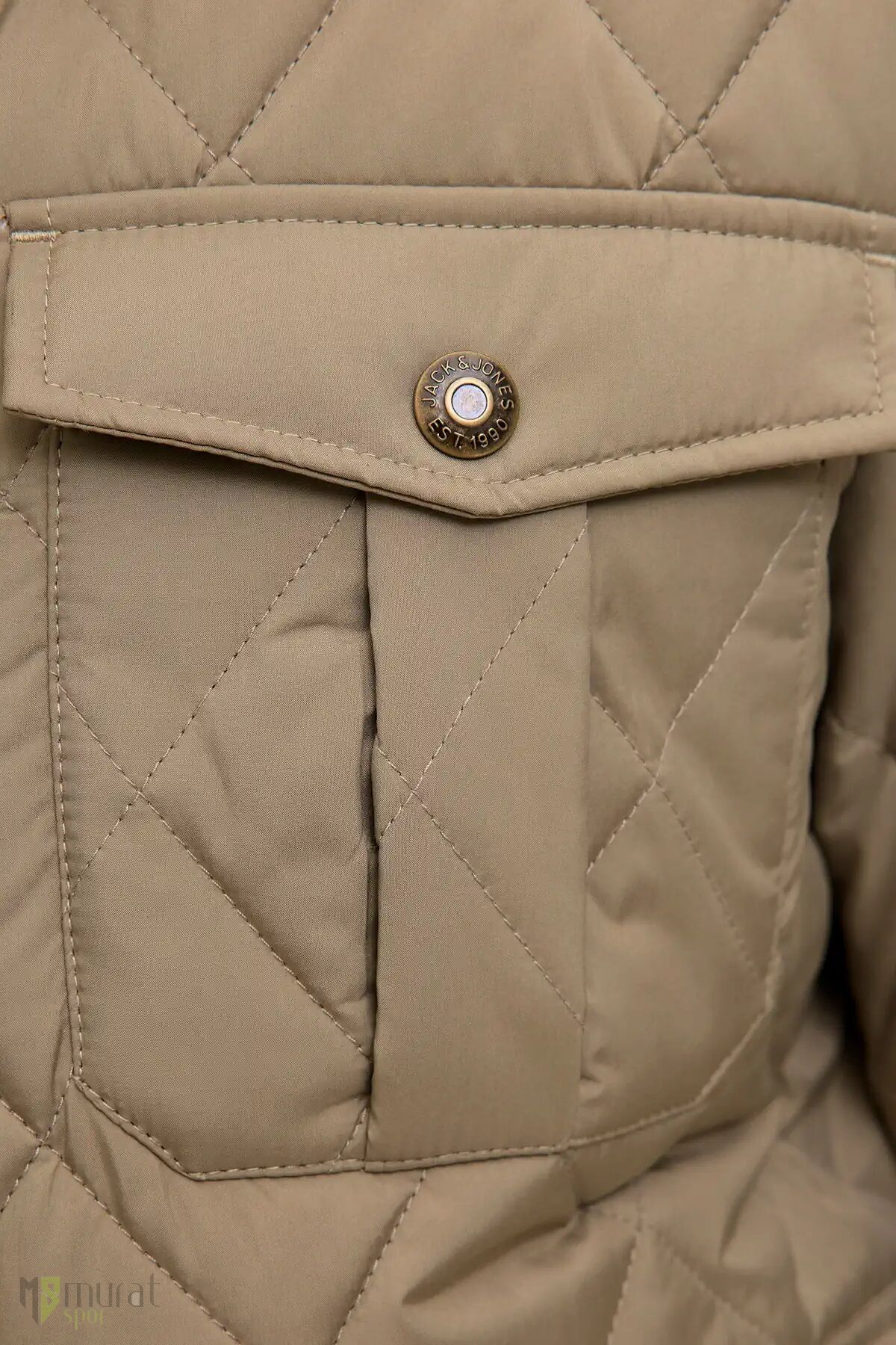 Jack & Jones Jprblubryan Kapitone Ceket Bej