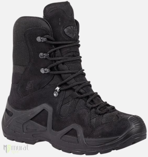 Scooter P 1491 Fermuarlı Siyah Askeri Bot