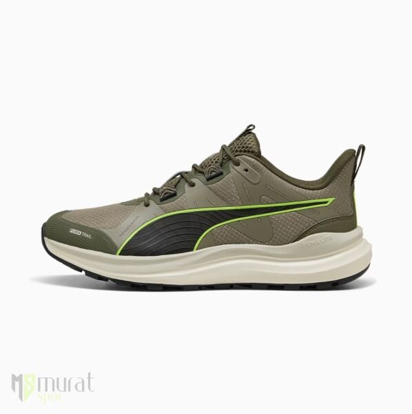 Puma Reflect Lite Trail Haki Koşu Ayakkabı