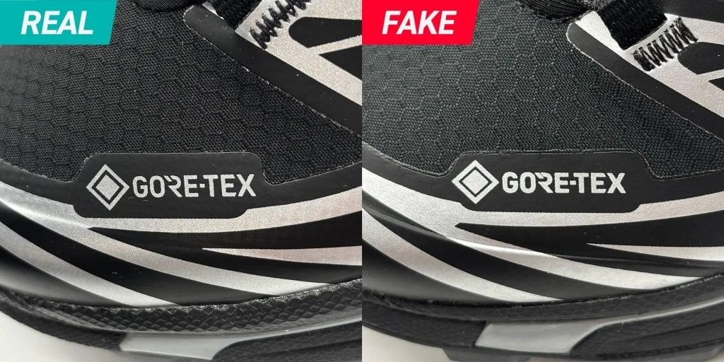 Salomon Ayakkabı GORE-TEX Logosu Karşılaştırması