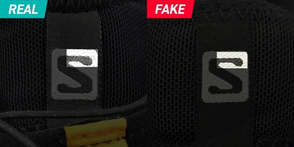 Salomon Ayakkabı Orta Logo Karşılaştırması