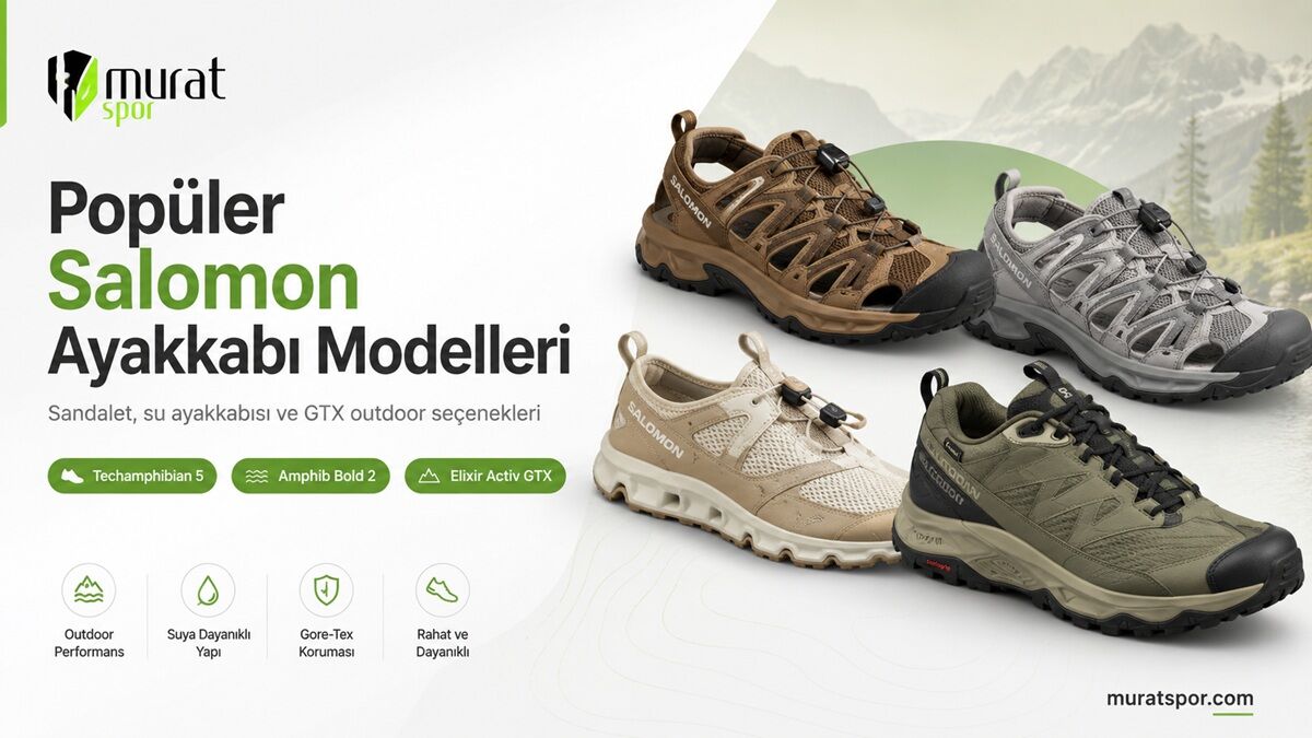 Popüler Salomon Ayakkabı Modelleri