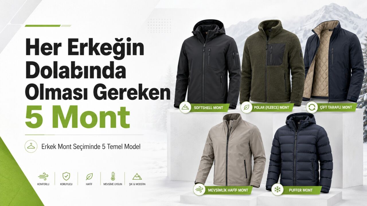 Her Erkeğin Dolabında Olması Gereken 5 Mont