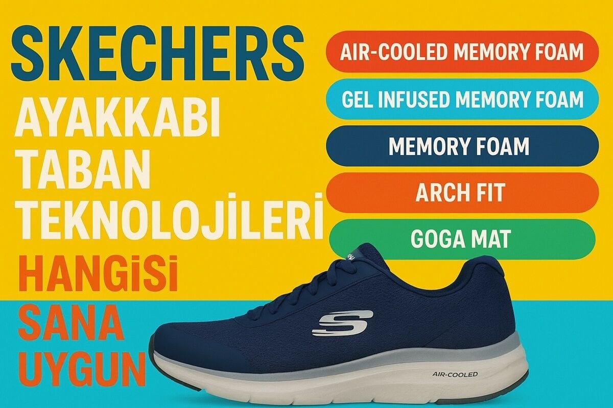 Skechers Ayakkabı Taban Teknolojileri