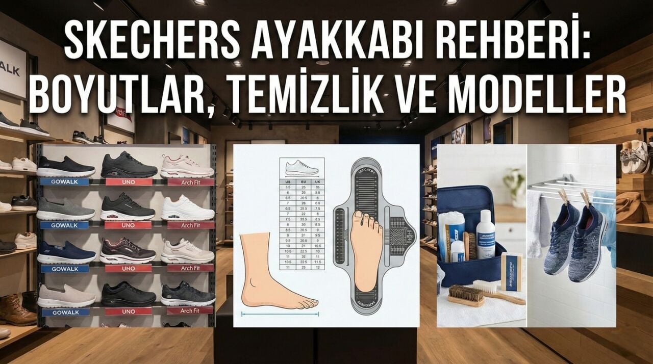 Skechers Ayakkabı Rehberi: Boyutlar, Temizlik ve Modeller