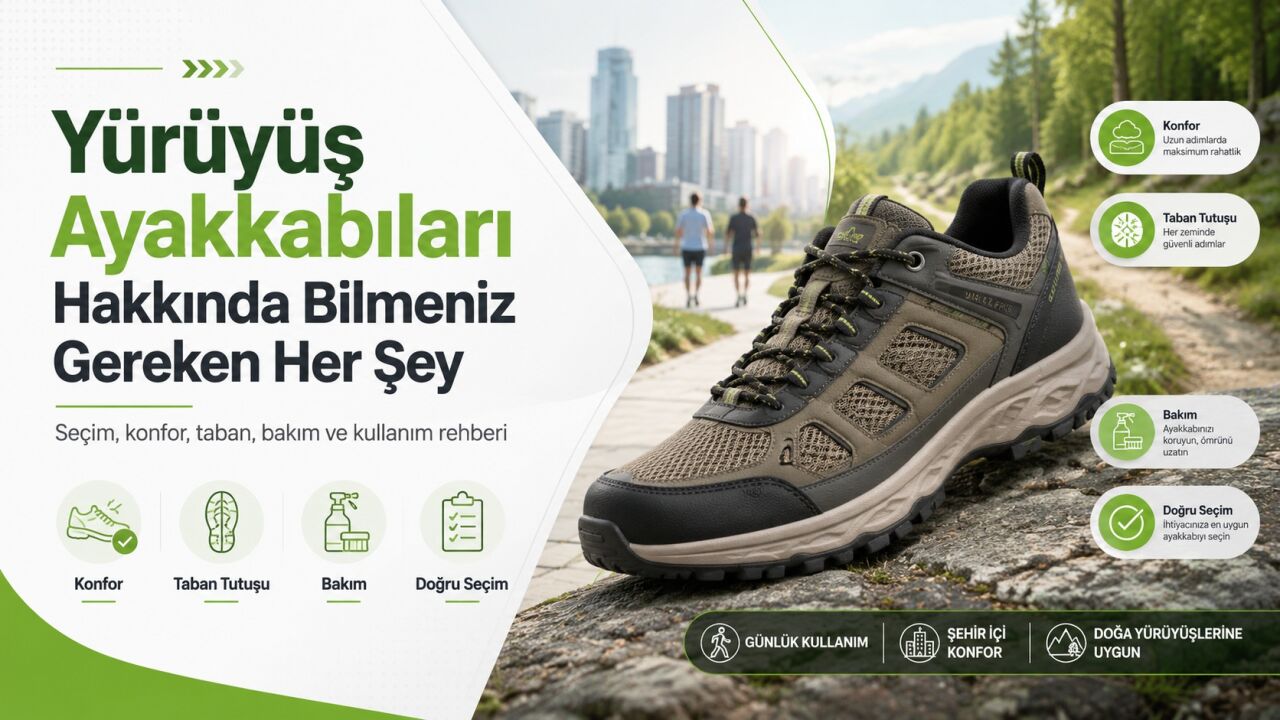 Yürüyüş Ayakkabıları Hakkında Bilmeniz Gereken Her Şey
