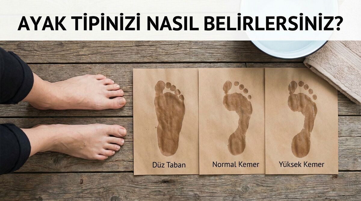 Ayak Tipinizi Nasıl Belirlersiniz?