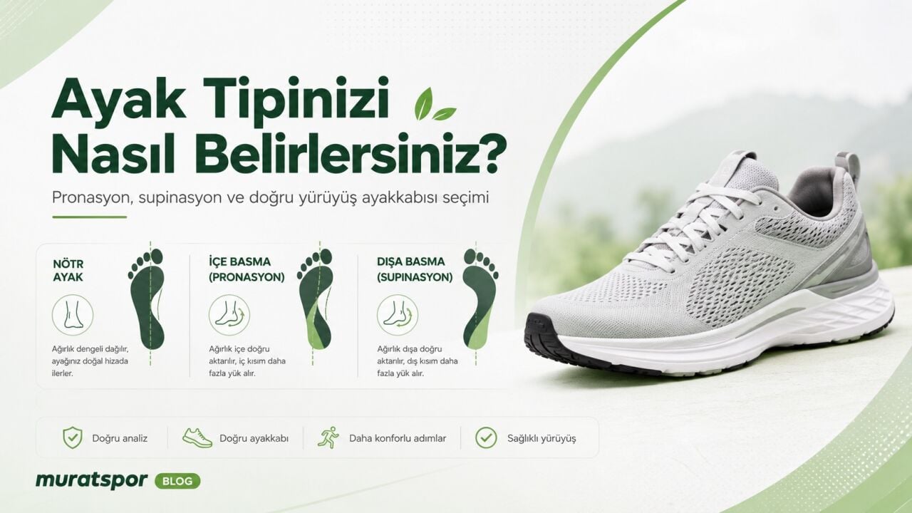 Ayak Tipinizi Nasıl Belirlersiniz?