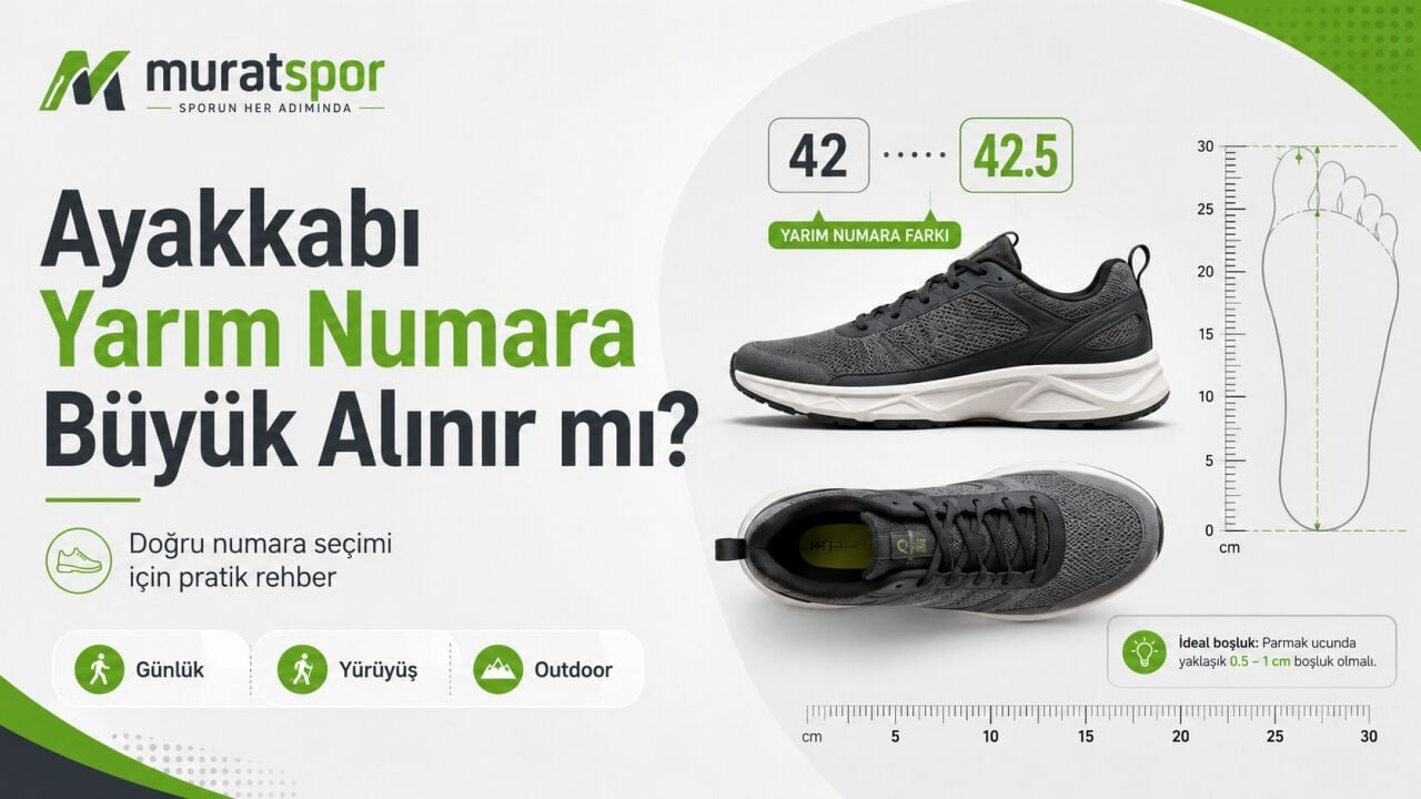 Ayakkabı Yarım Numara Büyük Alınır mı?