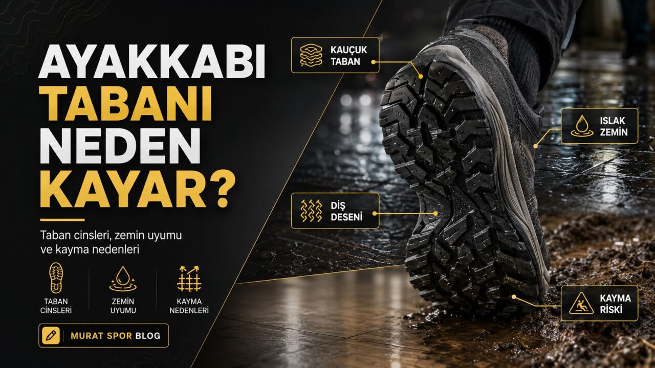 Ayakkabı Tabanı Neden Kayar?