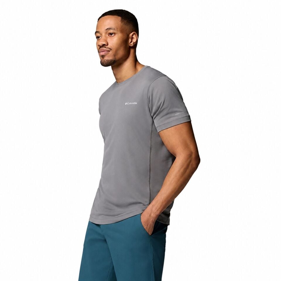 Columbia Zero Rules Light Gri Teknik T-Shirt