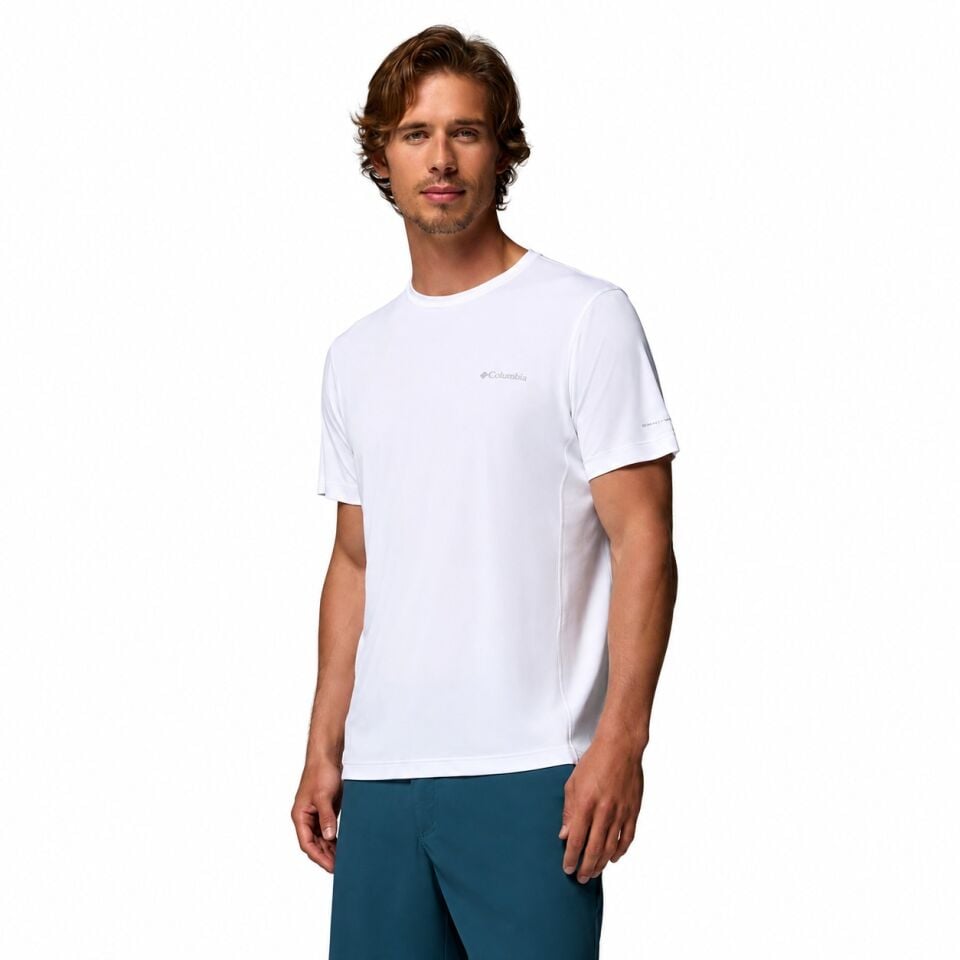 Columbia Zero Rules Light Beyaz Teknik T-Shirt
