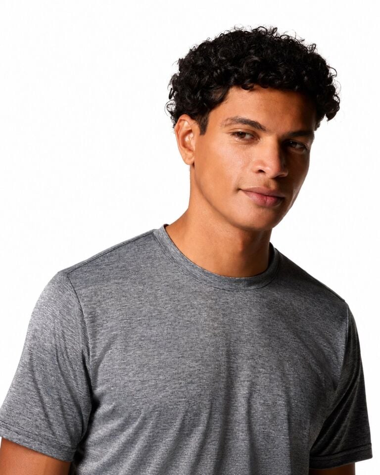 Columbia Hike Crew Erkek Teknik T-Shirt Gri
