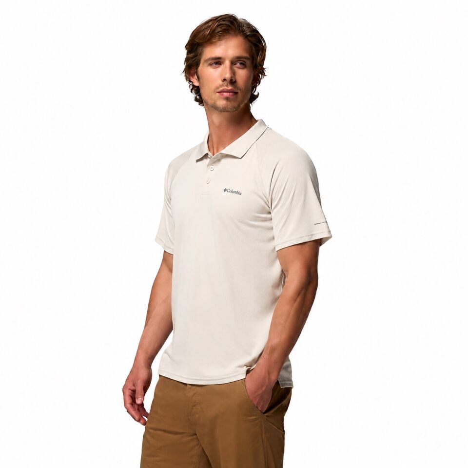 Columbia Alpine Chill Pro Polo Yaka T-Shirt Kahve