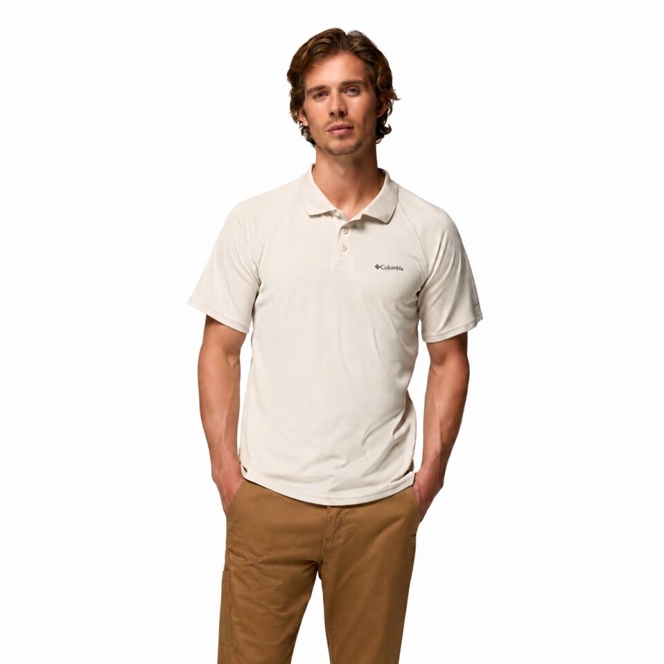 Columbia Alpine Chill Pro Polo Yaka T-Shirt Kahve