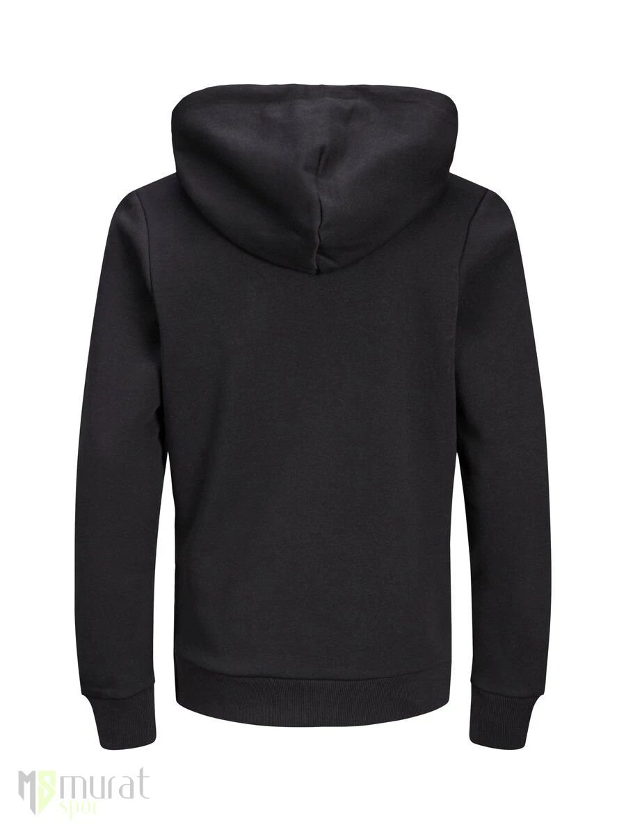 Jack & Jones Jjecorp Siyah Kapüşonlu Sweat Jnr