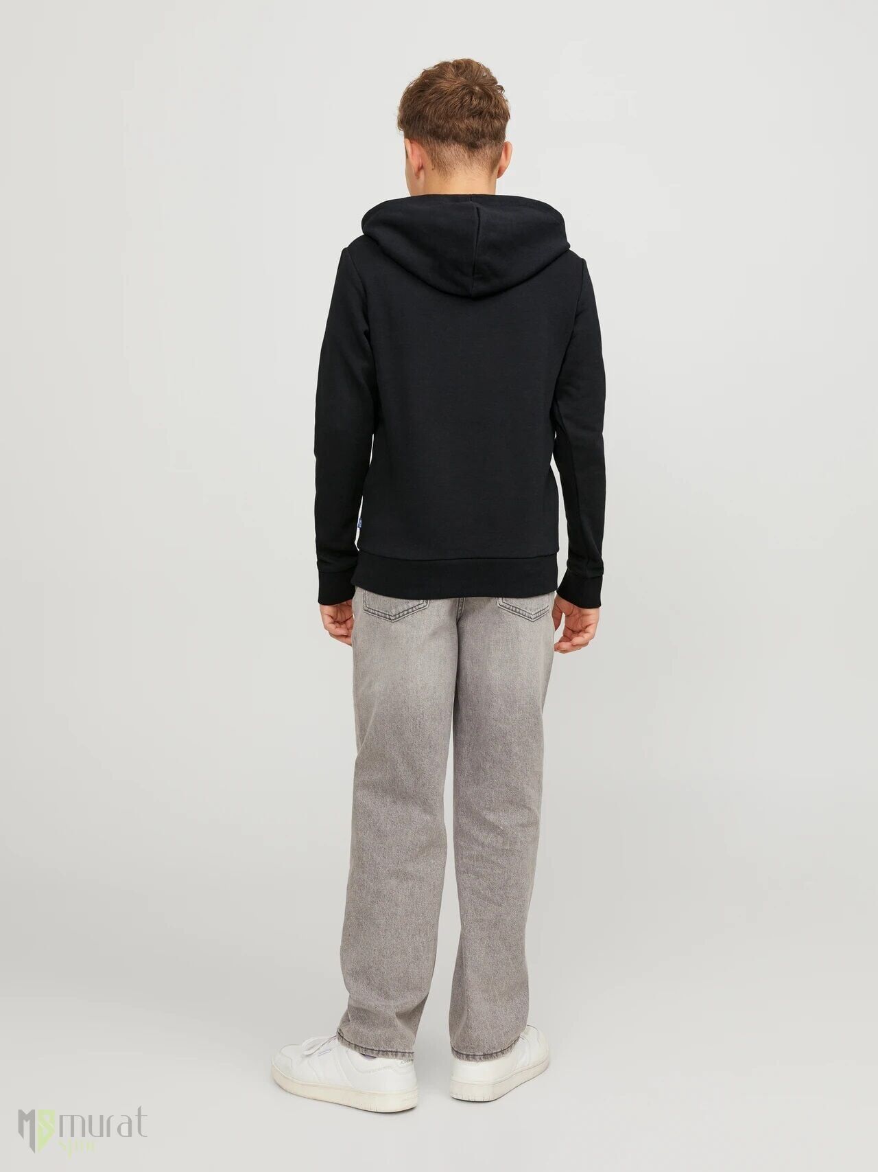 Jack & Jones Jjecorp Siyah Kapüşonlu Sweat Jnr 152