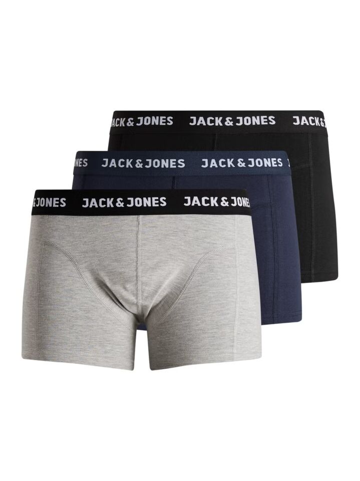 Jack & Jones Jacanthony 3'lü Erkek Boxer