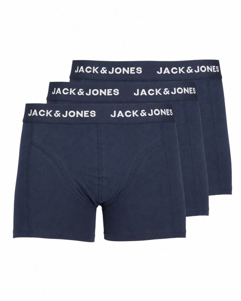 Jack & Jones Jacanthony 3'lü Erkek Boxer Laci
