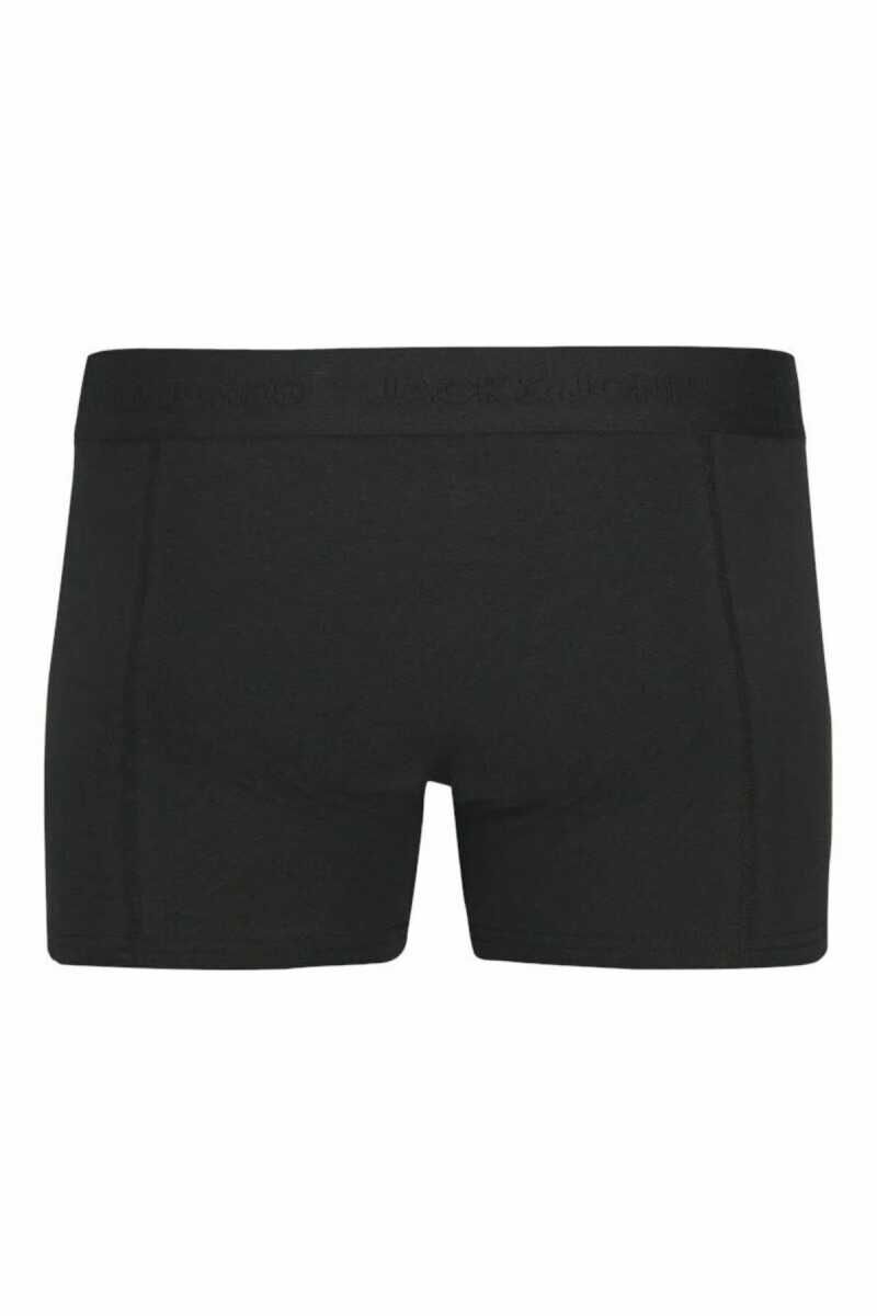 Jack & Jones Jacordınary 3'lü Erkek Boxer Siyah
