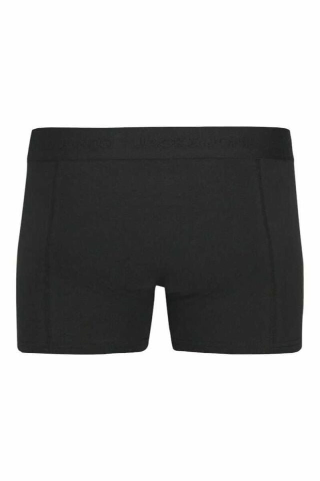 Jack & Jones Jacordınary 3'lü Erkek Boxer Siyah