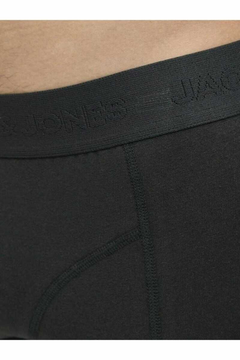 Jack & Jones Jacordınary 3'lü Erkek Boxer Siyah