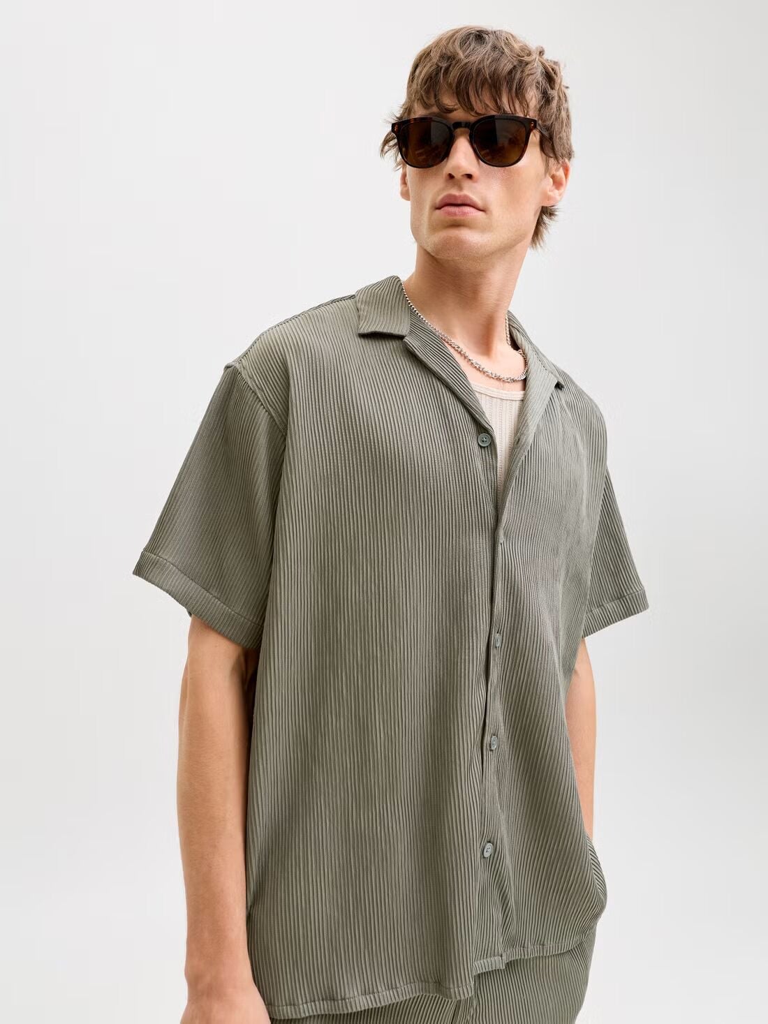 Jack & Jones Harrison Resort Haki Gömlek