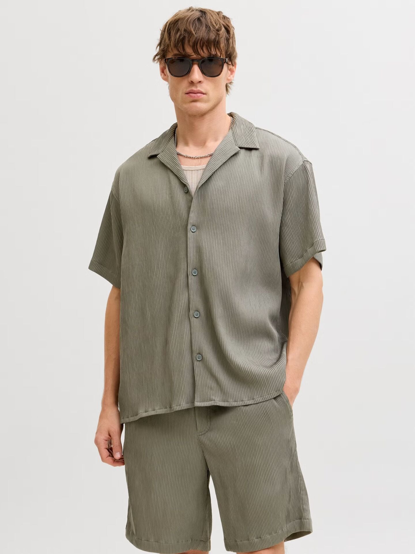 Jack & Jones Harrison Resort Haki Gömlek