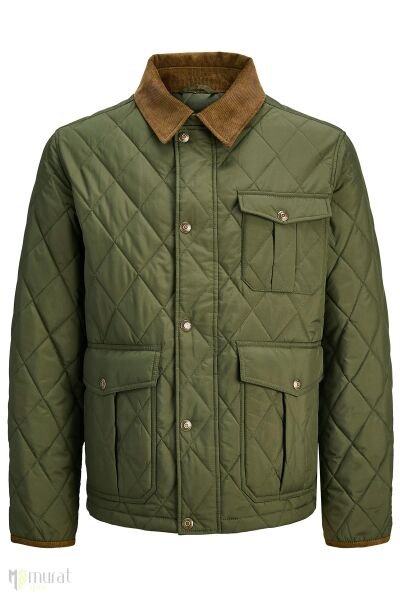 Jack & Jones Jprblubryan Kapitone Ceket Haki