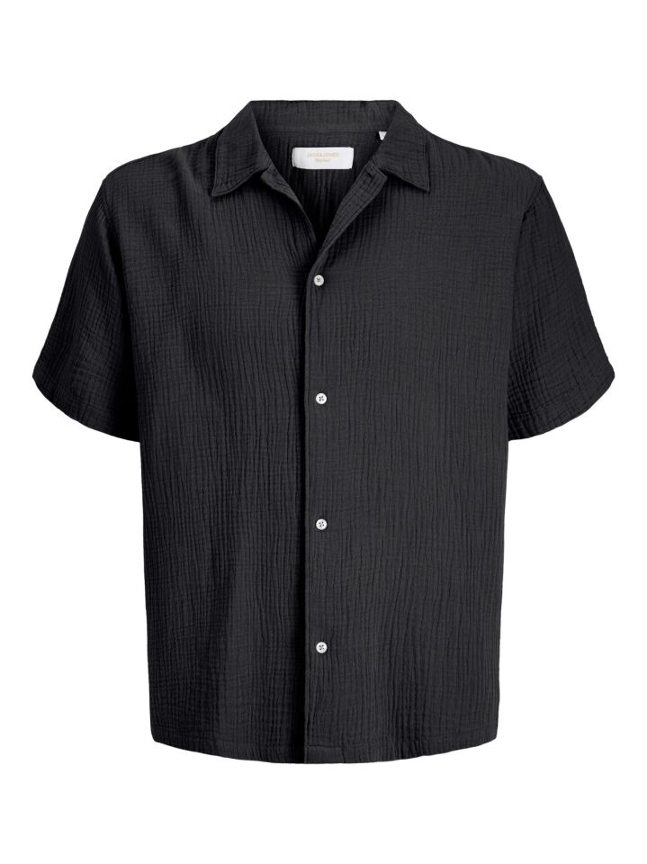 Jack & Jones Jornantucket Double Siyah Gömlek