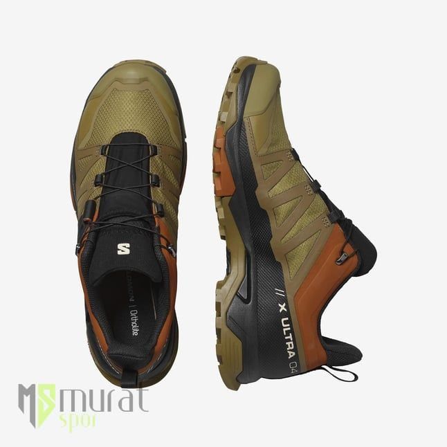 Salomon X Ultra 4 GTX Outdoor Ayakkabı Haki 42