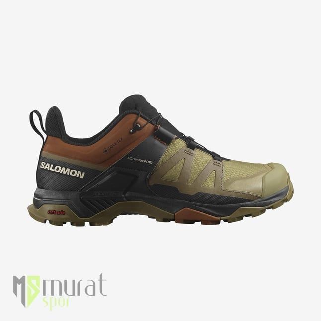 Salomon X Ultra 4 GTX Outdoor Ayakkabı Haki 43 1/3
