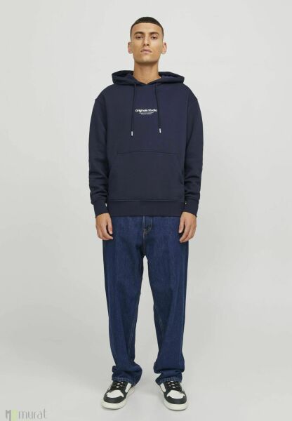 Jack & Jones Jorvesterbro Sweat Hood Noos Lacivert