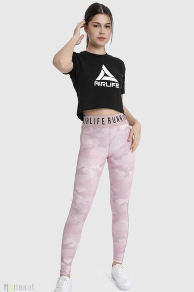 Airlife Kadın Sporcu Tayt Pembe 22019