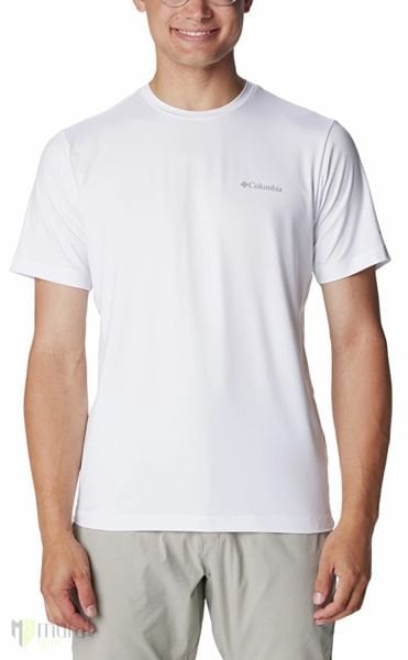 Columbia Tech Trail Crew Neck II T-Shirt Beyaz