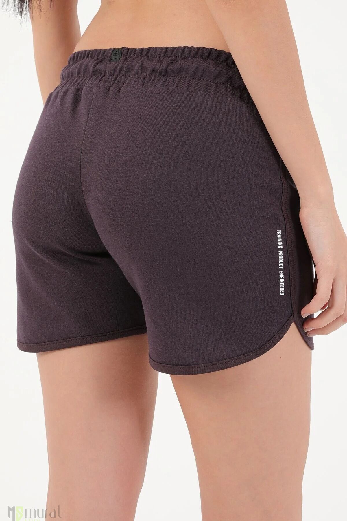 Airlife Kadın Pamuklu Sporcu Mürdüm Şort 17022