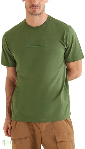 Columbia Csc Bar Split Graphic T-Shirt Haki