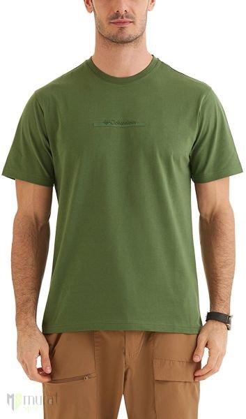 Columbia Csc Bar Split Graphic T-Shirt Haki