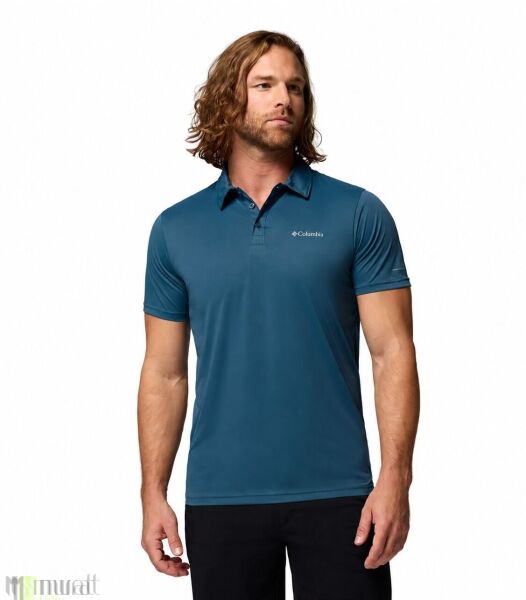 Columbia Hike Polo T-Shirt Mavi