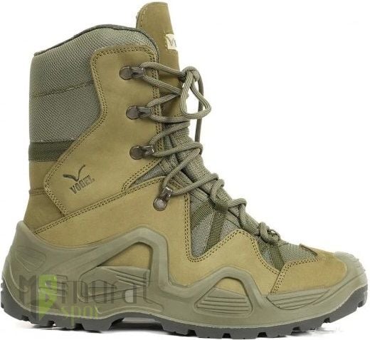 Vogel M 1491 Fermuarlı Haki Askeri Bot