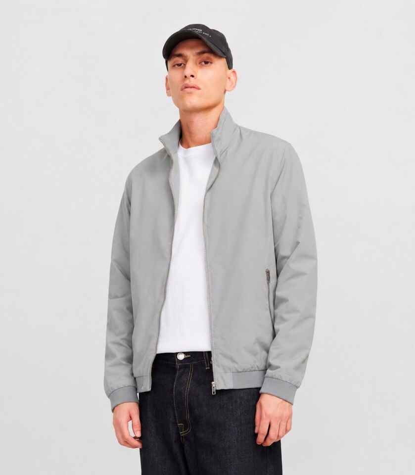 Jack & Jones Rush Harrington Gri Bomber Ceket