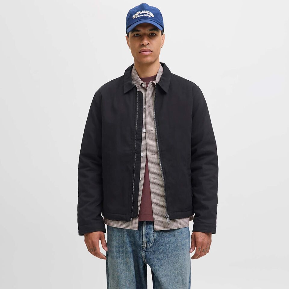 Jack & Jones Dover Worker Siyah Ceket