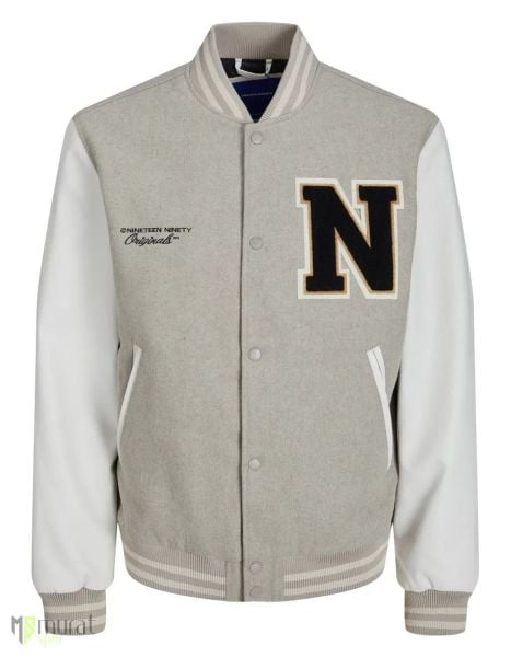 Jack & Jones Jorcollege Wool Bomber Noos Ceket